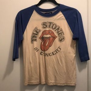 Rolling Stones baseball tee